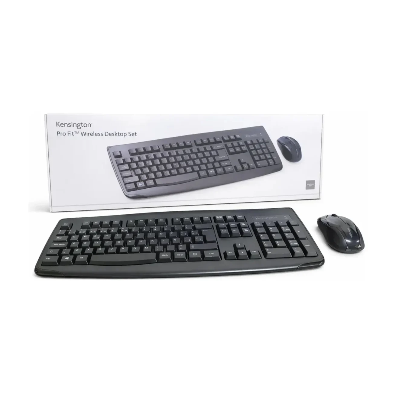 KIT COMBO INALAMBRICO TECLADO Y MOUSE ANTIDERRAME vista 2