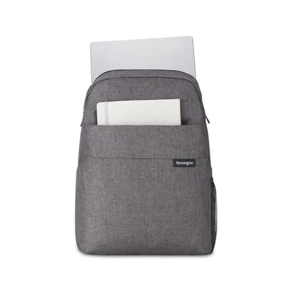 MOCHILA SIMPLY PORTABLE HASTA 16 GRIS WATERPROOF vista 3