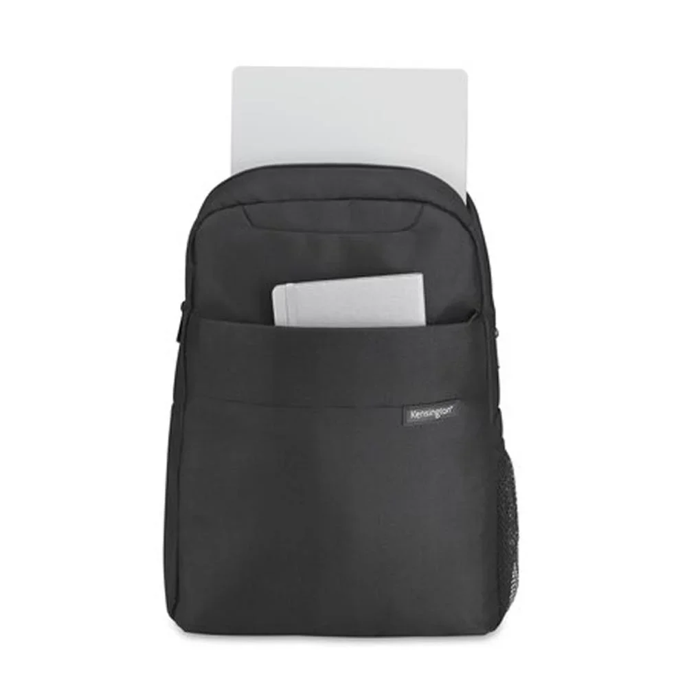 MOCHILA SIMPLY PORTABLE HASTA 16 NEGRA WATERPROOF vista 3