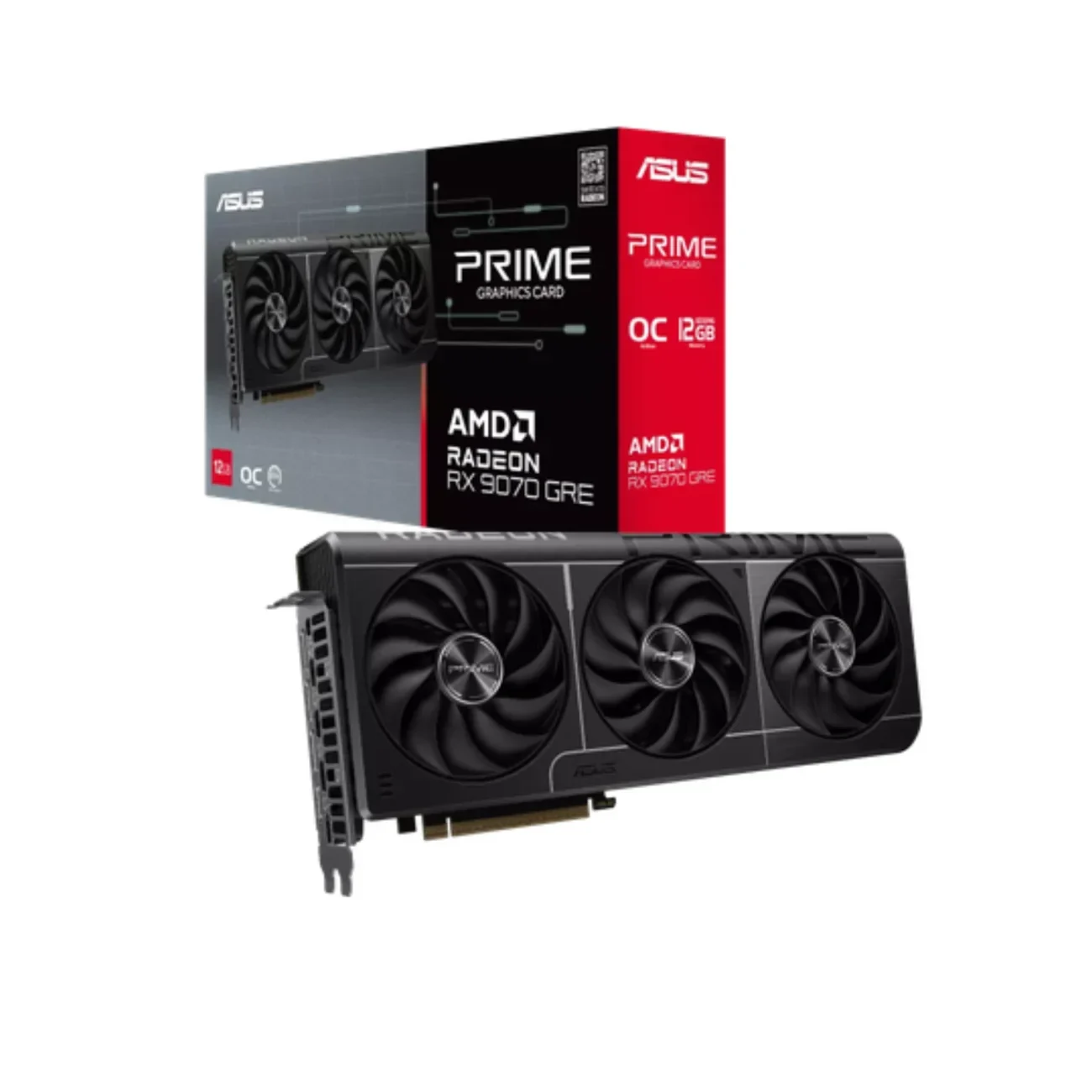 TARJETA DE VIDEO ASUS PRIME RADEON RX9070GRE O 12G