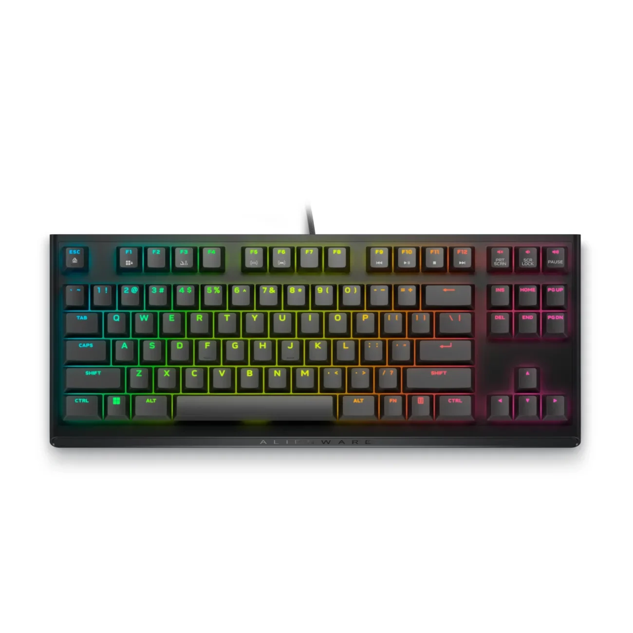 TECLADO ALIENWARE TENKEYLESS - AW420K (DARK SIDE) vista 3