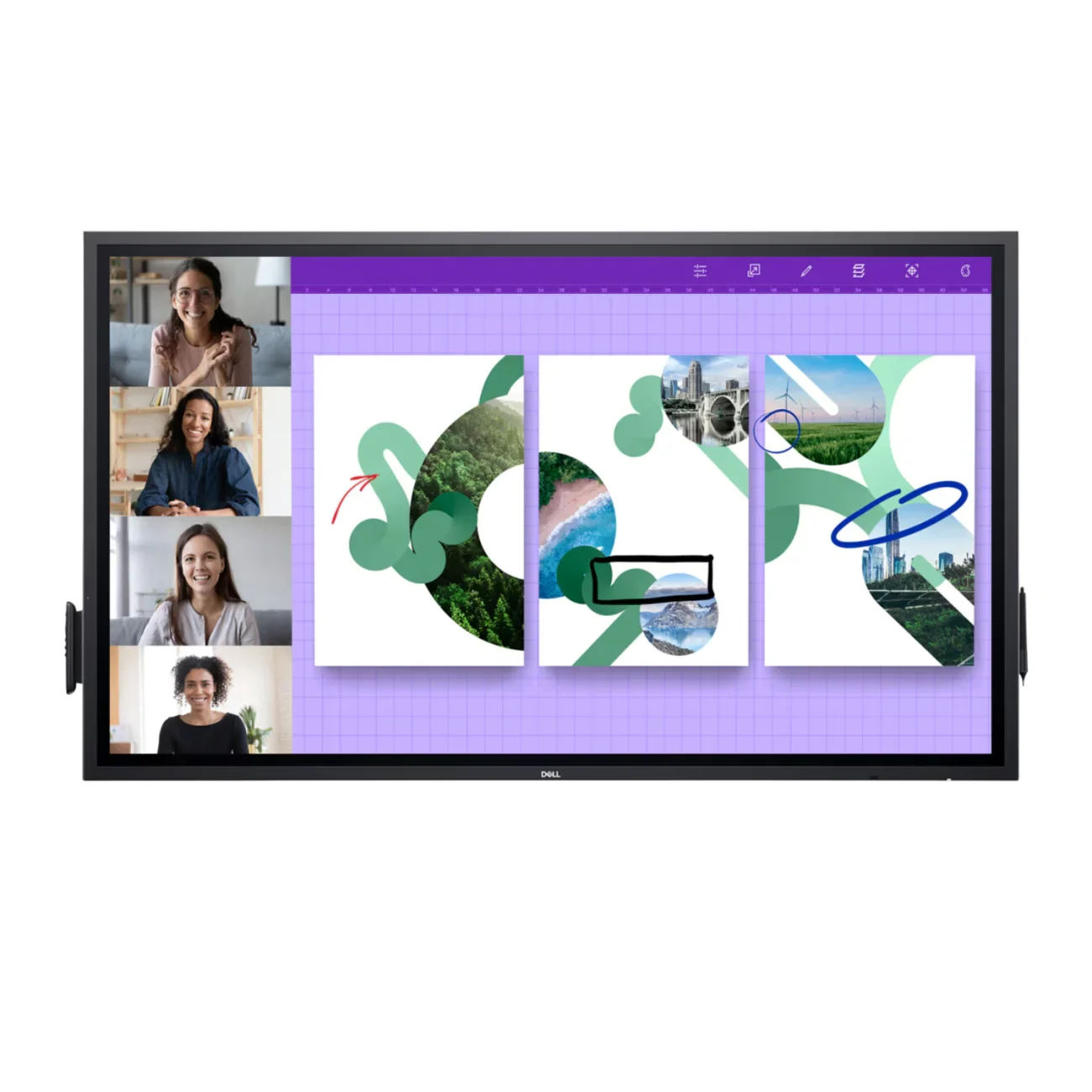 PANTALLA INTERACTIVA DELL PRO 65 PLUS 4K TOUCH MON