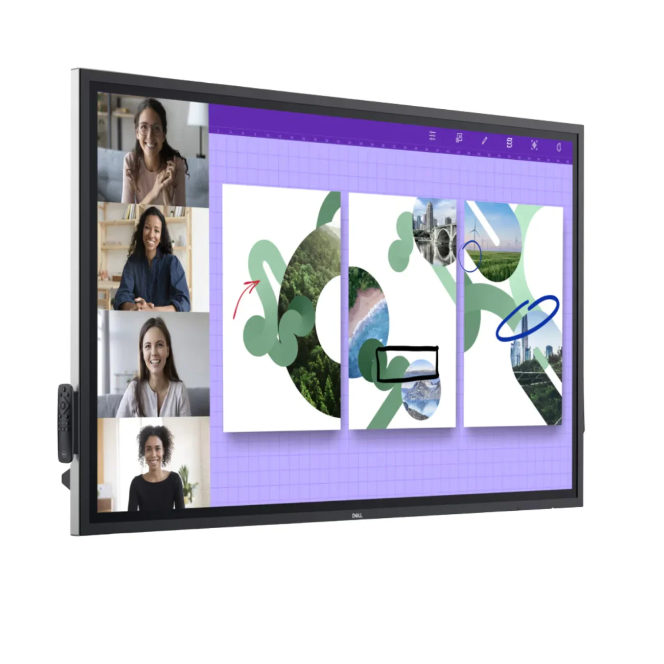 PANTALLA INTERACTIVA DELL PRO 65 PLUS 4K TOUCH MON vista 2