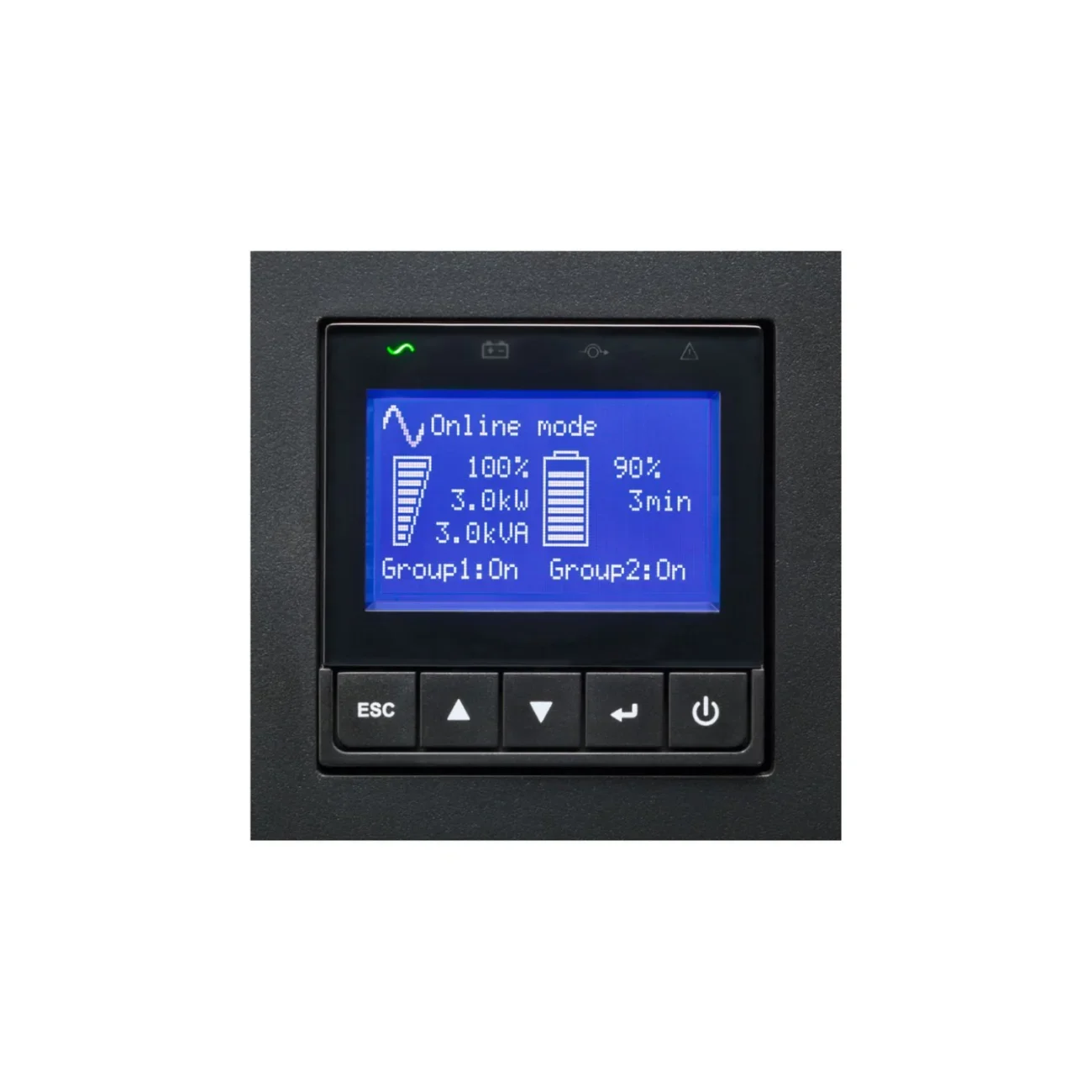 UPS EATON 9PX 3000I RT3U vista 3