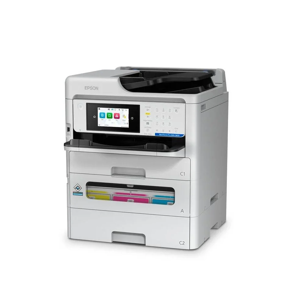 IMPRESORA TINTA MULTIFUNCIONAL WORKFORCEPROEM-C800 vista 3