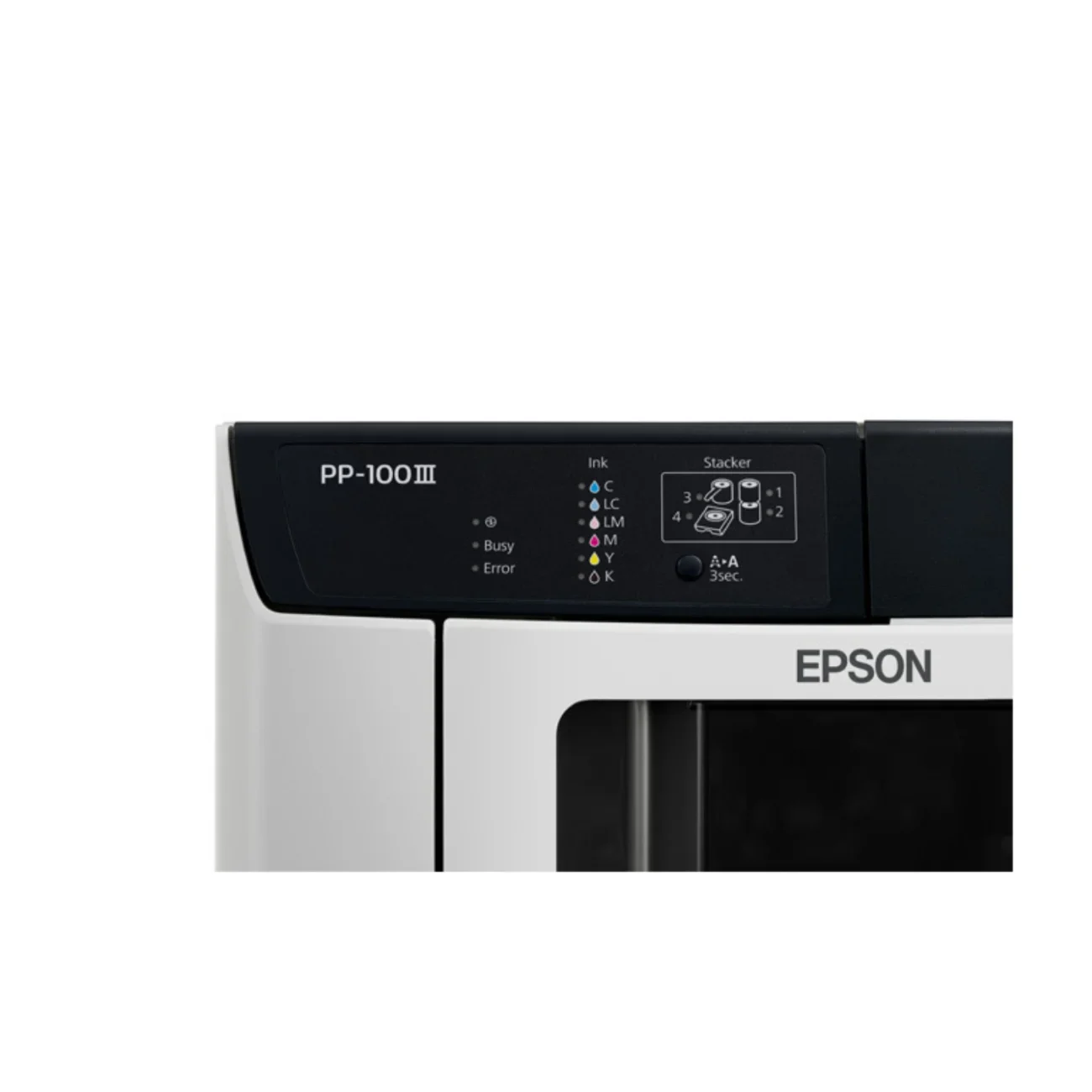 IMPRESORA DE DISCOS EPSON PP-100III-001:CD/DVD/BD vista 2
