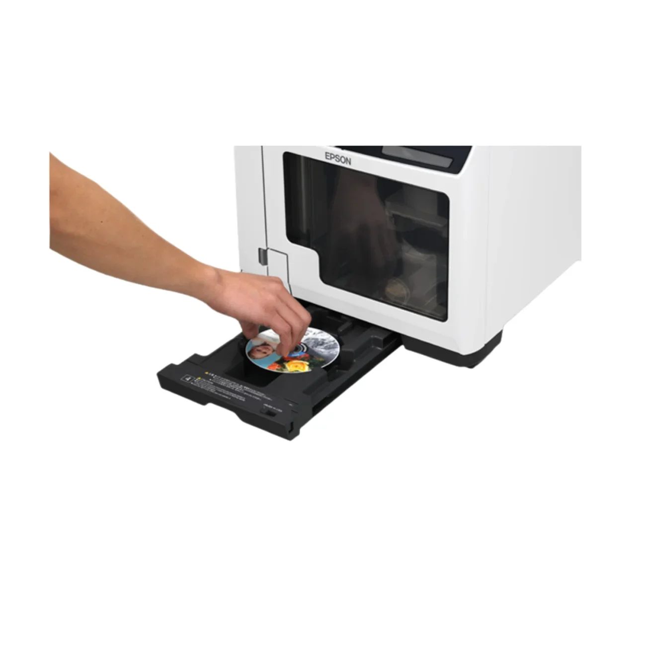 IMPRESORA DE DISCOS EPSON PP-100III-001:CD/DVD/BD vista 3