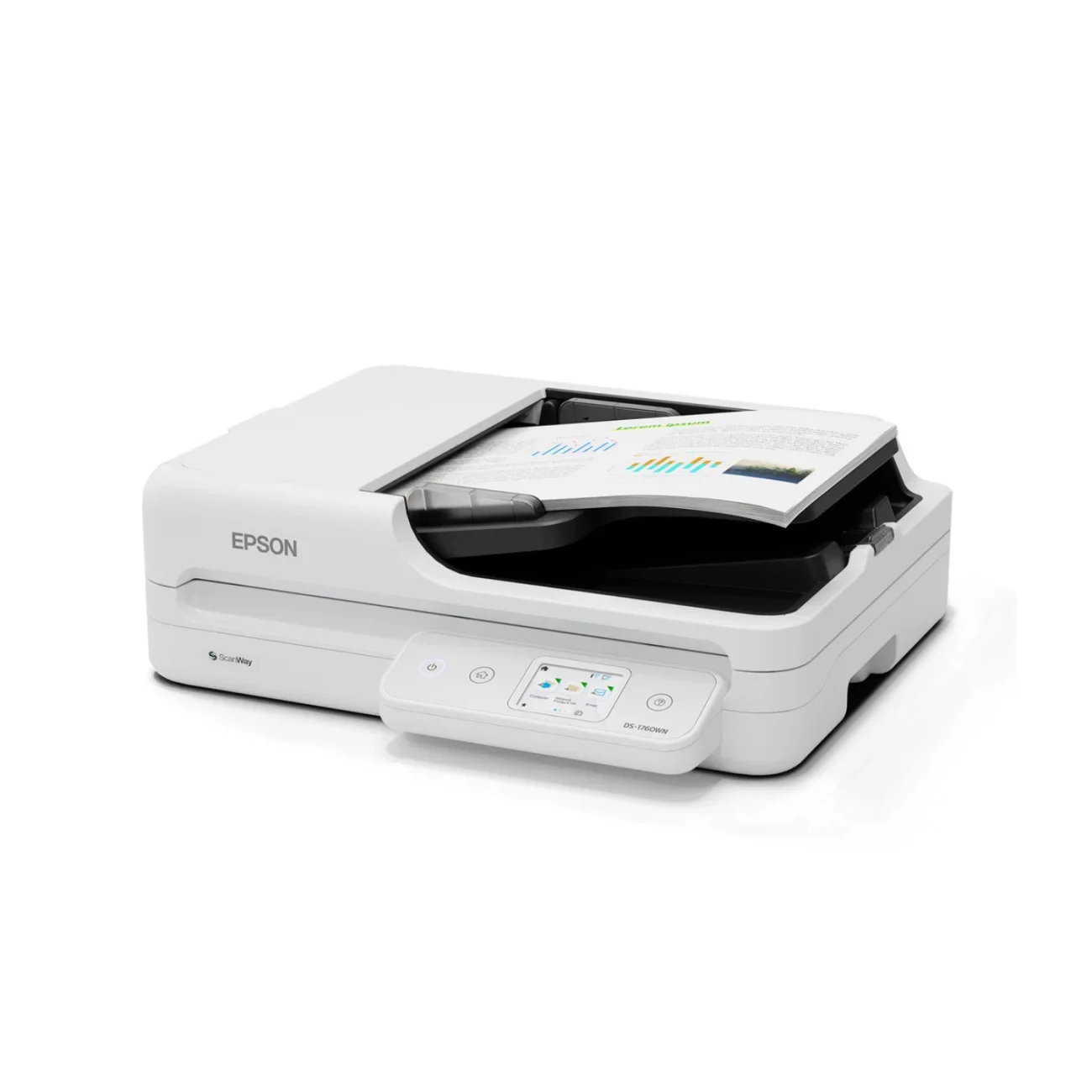 ESCANER EPSON CAMA PLANA DS-1760WN vista 2