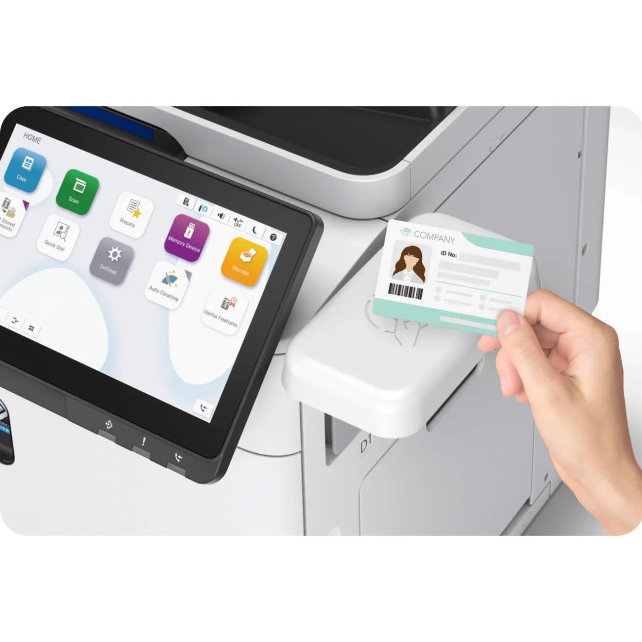 IMPRESORA TINTA EPSON WORKFORCE ENTERPRISE AM-C550 vista 4