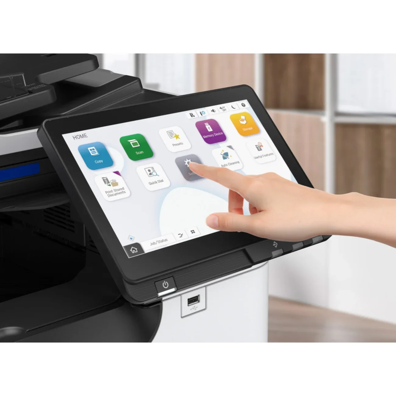 IMPRESORA TINTA EPSON WORKFORCE ENTERPRISE AM-C550 vista 5