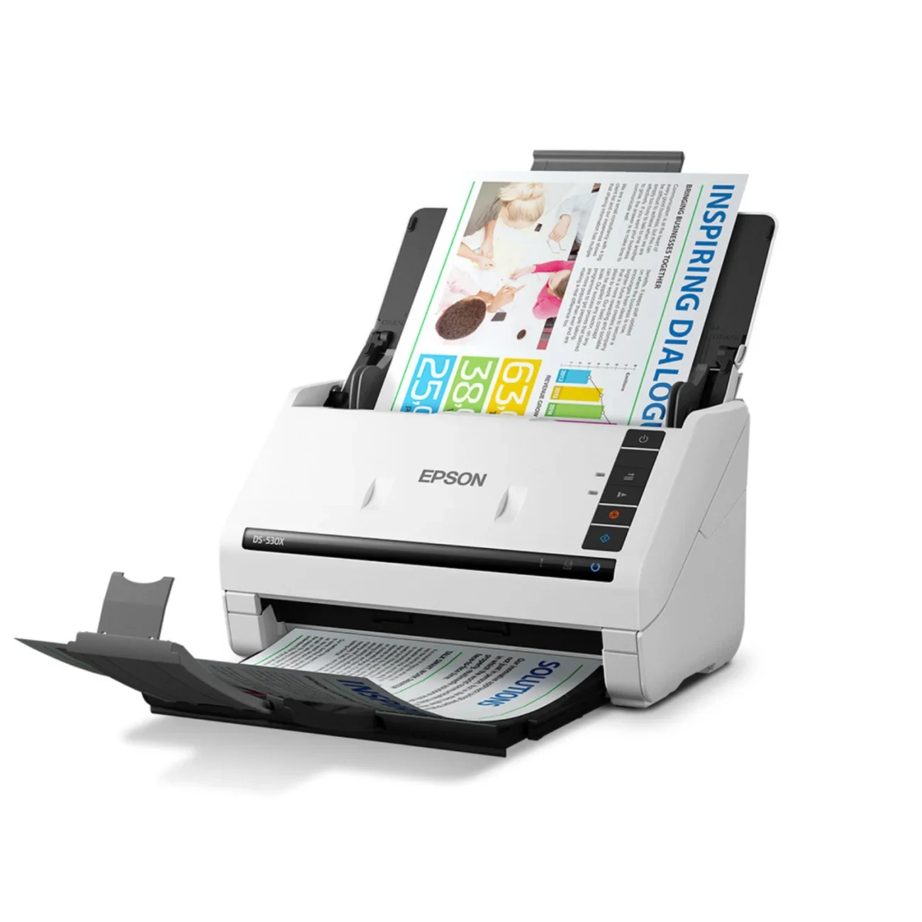 ESCANER EPSON DE ALTA VELOCIDAD DS-530X vista 2