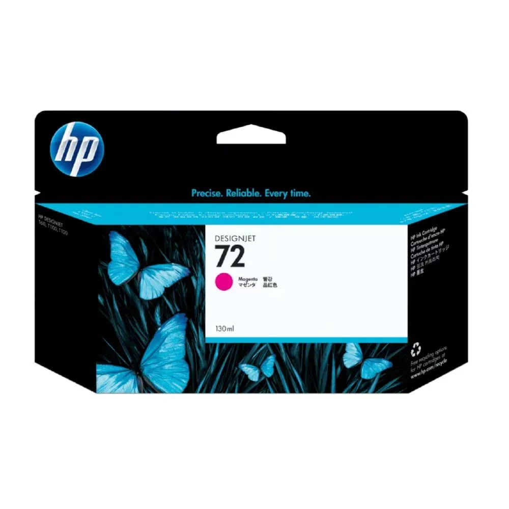 TINTA HP 72 130-ML MAGENTA + VIVERA CARTRIDGE PLOT