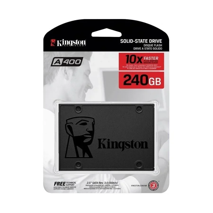 DISCO DURO SSD 240GB A400 SATA3 2.5 (7MM HEIGHT)
