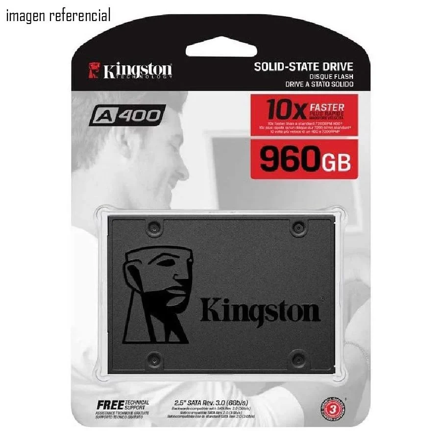 DISCO DURO SSD 960GB A400 SATA3 2.5 (7MM HEIGHT)