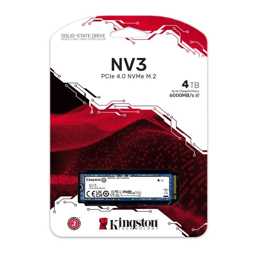 DISCO DURO 4000G NV3 M.2 2280 PCIE 4.0 NVME SSD