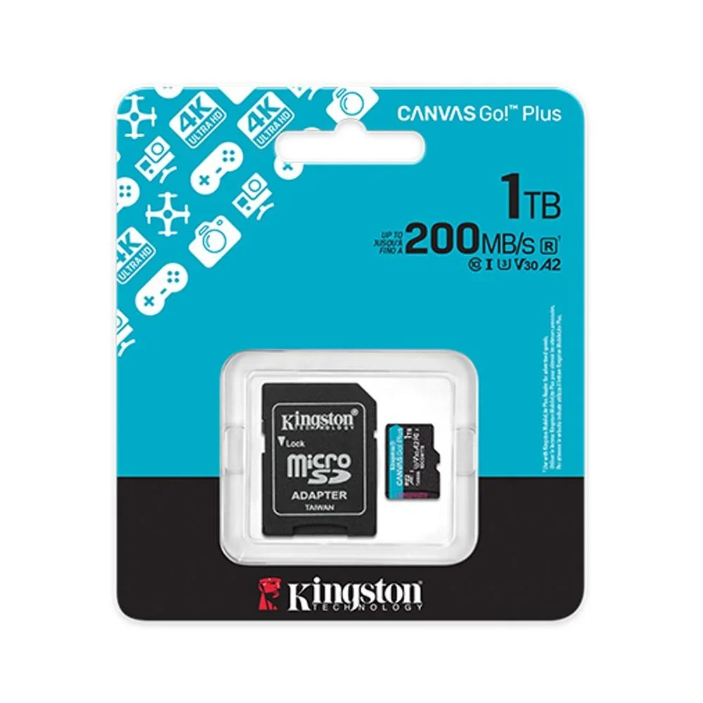 MEMORIA KINGSTON 1TB MICROSDXC CANVAS GO PLUS GEN4