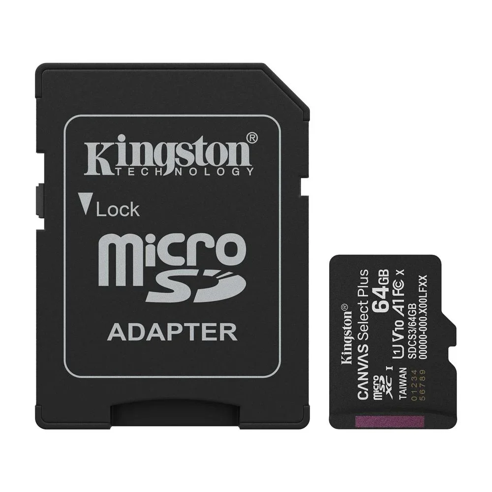 MEMORIA 64GB MICRO SDXC CANVAS SELECT PLUS GEN3 10 vista 2