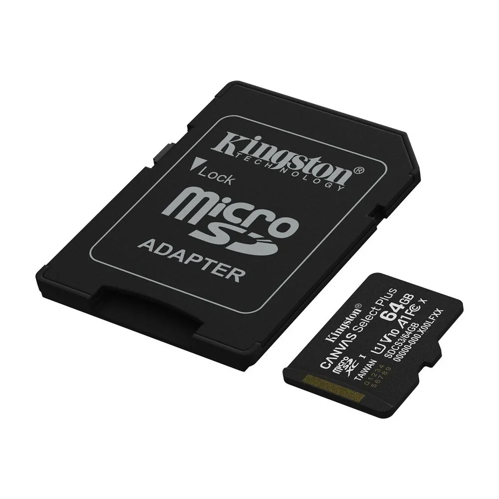 MEMORIA 64GB MICRO SDXC CANVAS SELECT PLUS GEN3 10 vista 3
