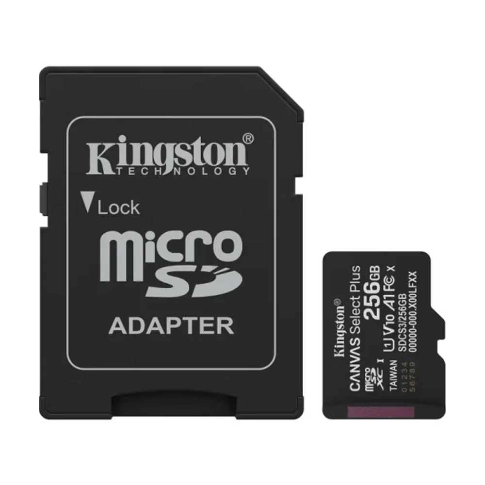MEMORIA 256GB MICRO SDXC CANVAS SELECT PLUS GEN3 1 vista 2