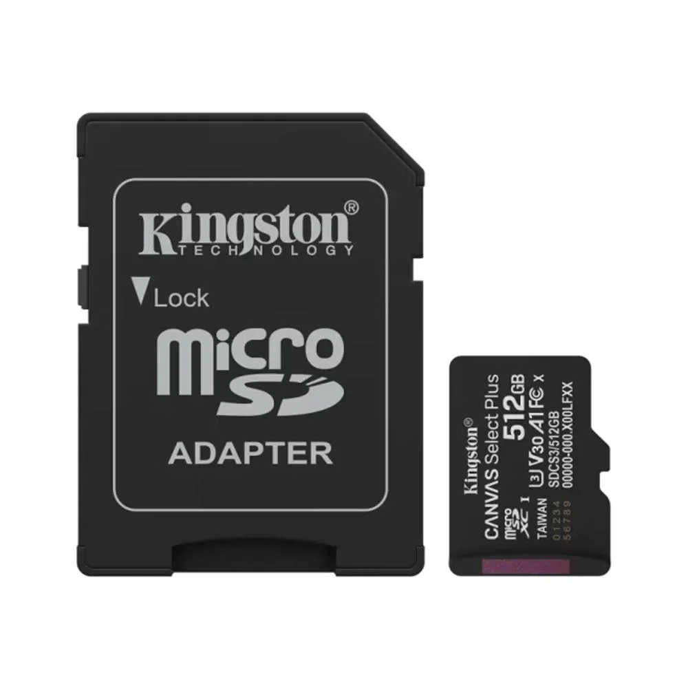 MEMORIA 512GB MICRO SDXC CANVAS SELECT PLUS GEN3 1 vista 2