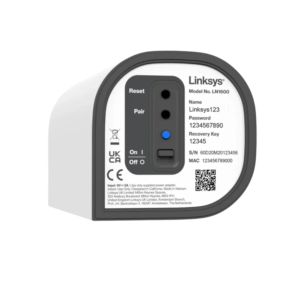 ROUTER MICRO VELOP WIFI7 5 GBPS PACK 2 LINKSYS vista 3