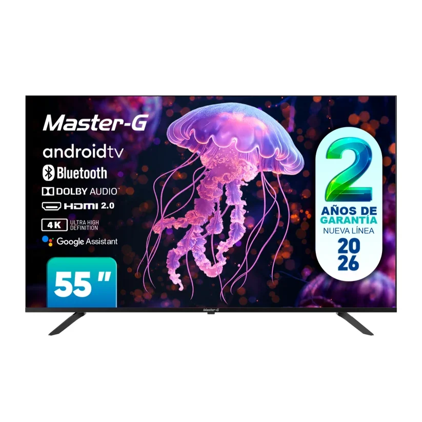 Smart TV Led 55" Android 4K Bluetooth — imagen 1