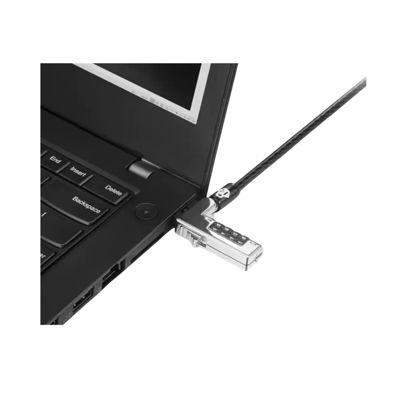 CABLE DE SEGURIDAD LENOVO CON COMBINACION vista 3
