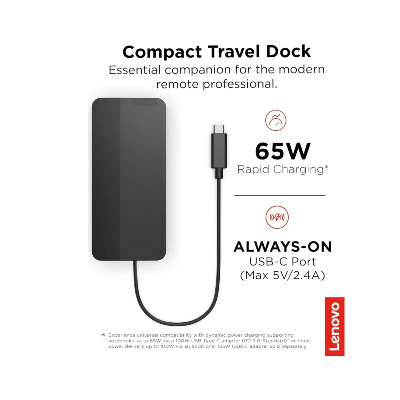 DOCKING TP LENOVO USB-C vista 7
