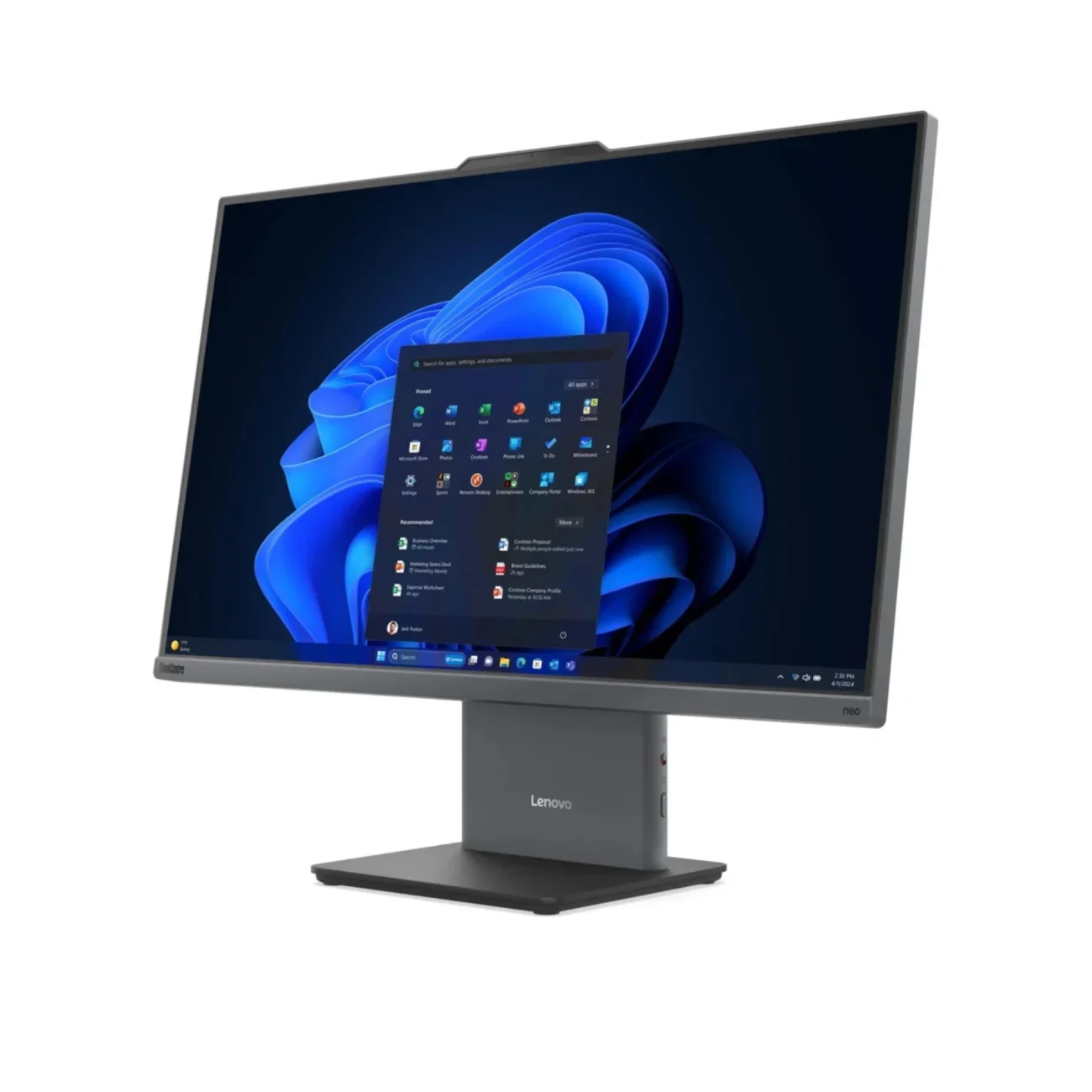 COMPUTADOR LENOVO AIO NEO50A 24 G6 U5 16 512 W11 vista 2