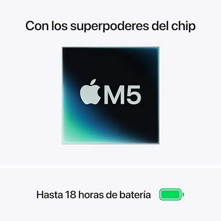 MacBook Air 13.6/ M5 10C/ GPU 10C/ 24 RAM/ 1TB medianoche vista 4