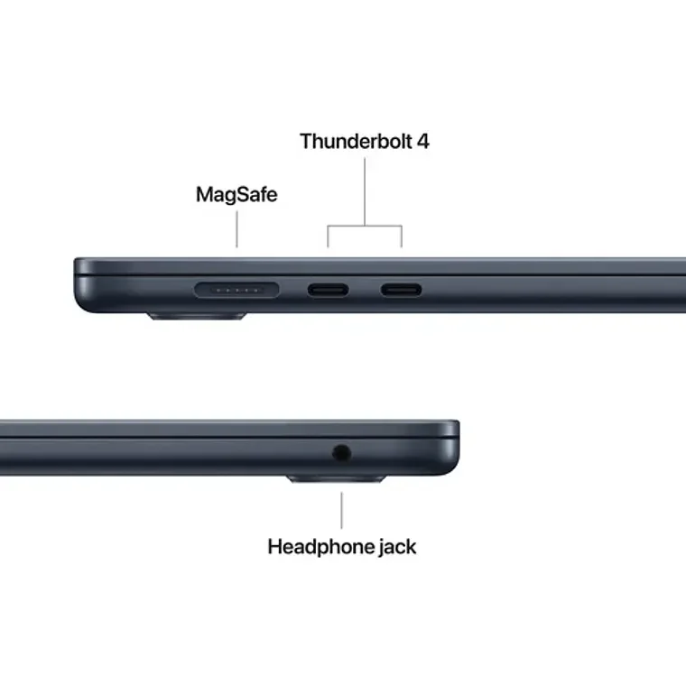 MacBook Air 15.3/ M5 10C/ GPU 10C/ 24 RAM/ 1TB medianoche vista 3