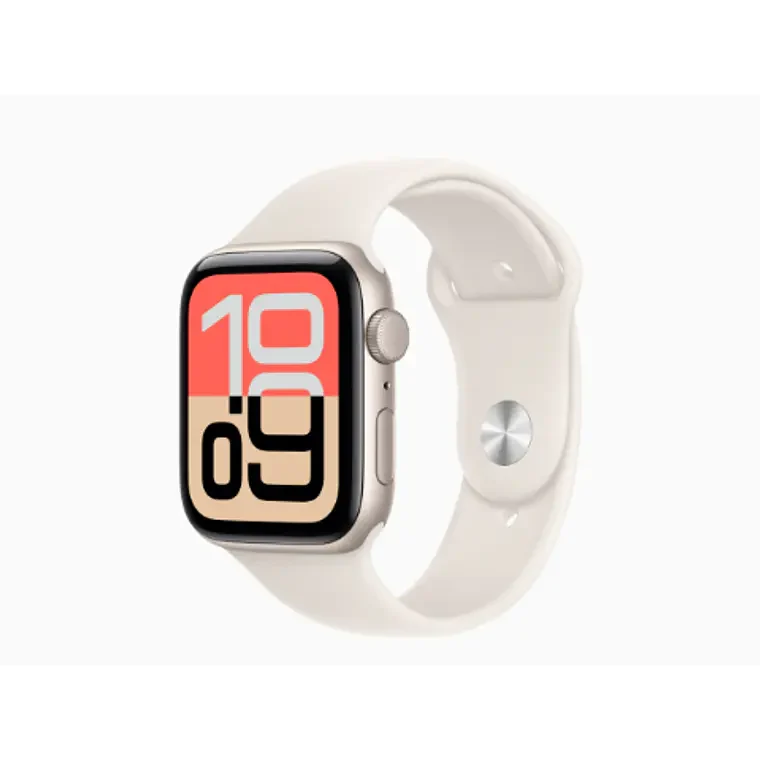 Apple Watch SE 3 GPS 44mm Aluminio blanco estrella banda blanco estrella Sport M/L