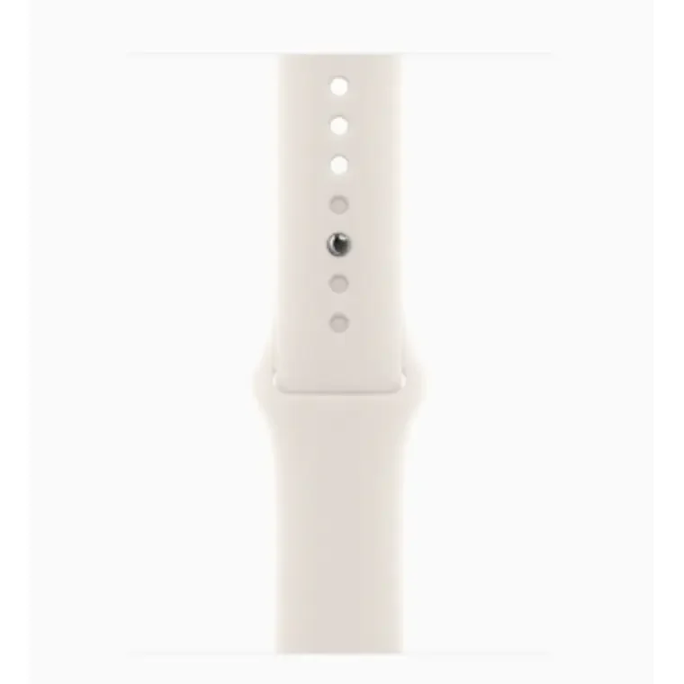 Apple Watch SE 3 GPS 44mm Aluminio blanco estrella banda blanco estrella Sport M/L vista 3