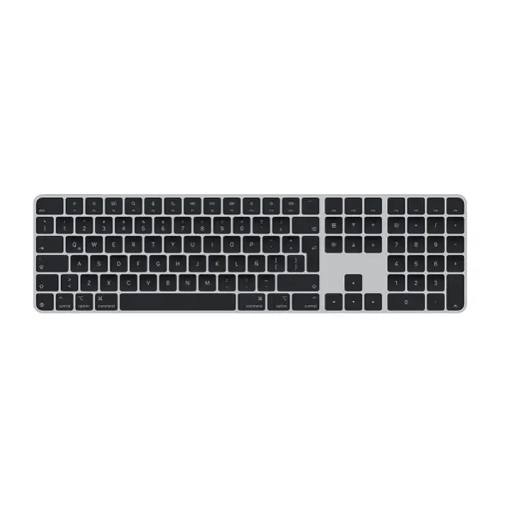 Magic Keyboard con Keypad numerico y Touch ID para modelos con procesador M Apple Latinoamericano negro