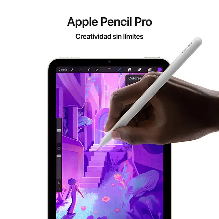 iPad mini 7 Wi-Fi 256GB gris espacial vista 4