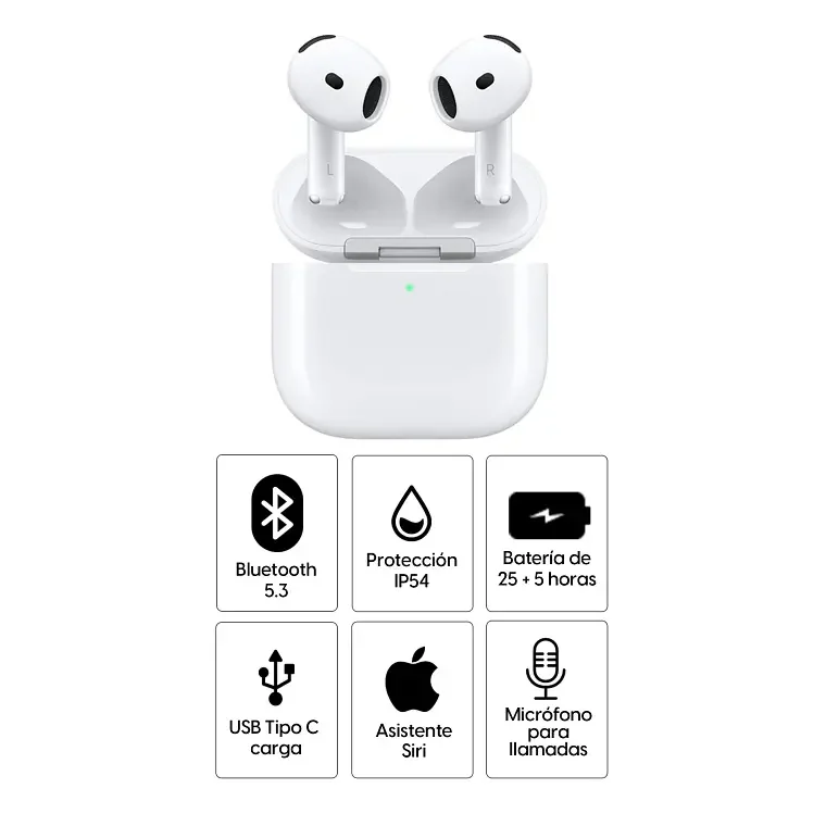 AirPods 4 vista 4