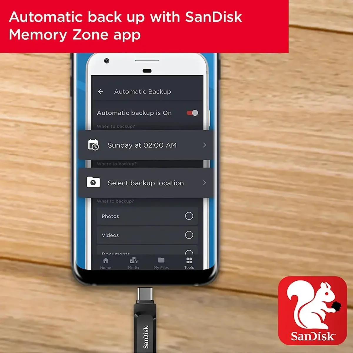 Pendrive 256gb Ultra Dual Drive Luxe USB-C Sandisk vista 6