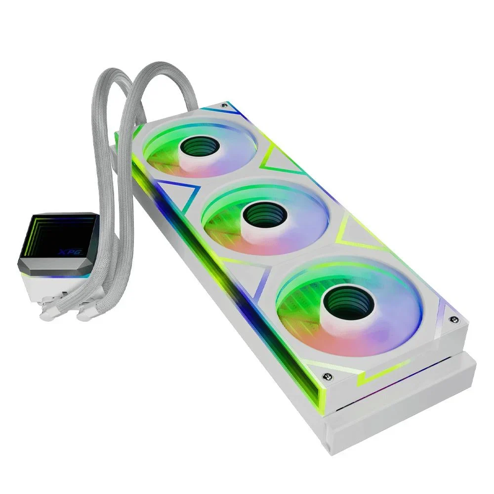 ENFRIADOR LIQUIDO XPG LEVANTE II 360 ARGB 360MM WH vista 2