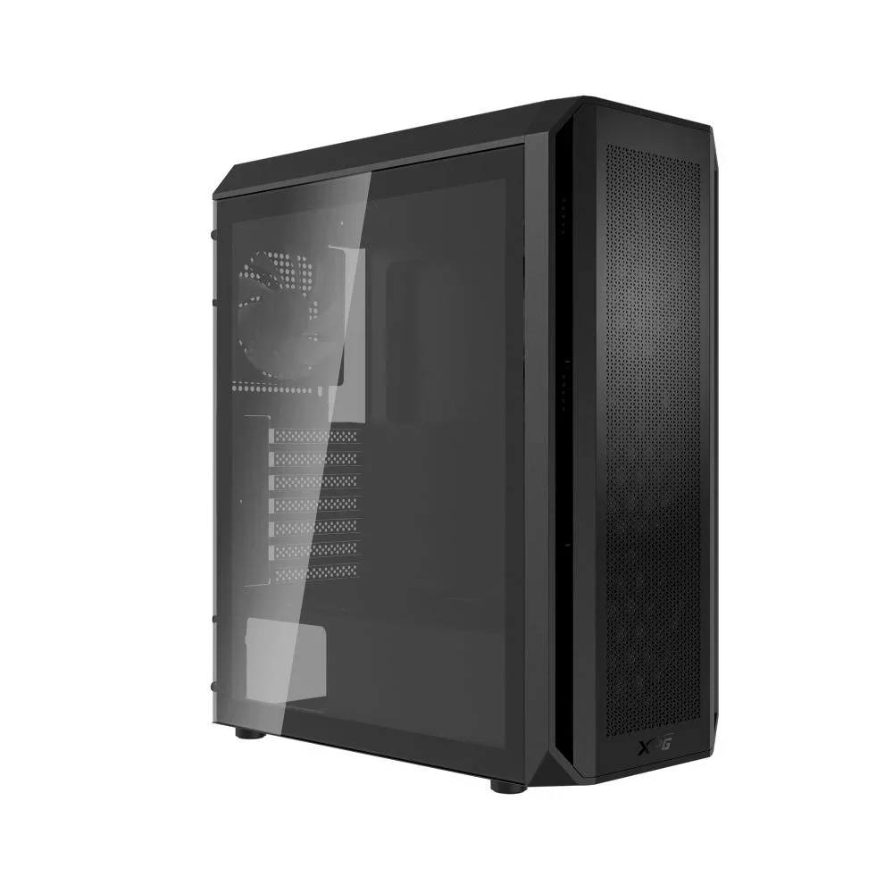 GABINETE XPG VALOR AIR PLUS S/FUENTE ATX 4XFAN BK vista 2