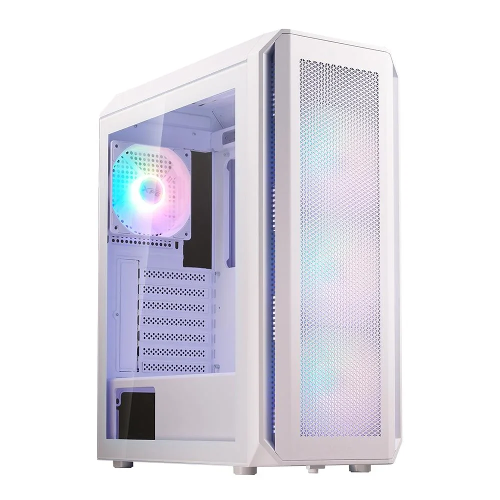 GABINETE XPG VALOR AIR PLUS S/FUENTE ATX 4XFAN WH