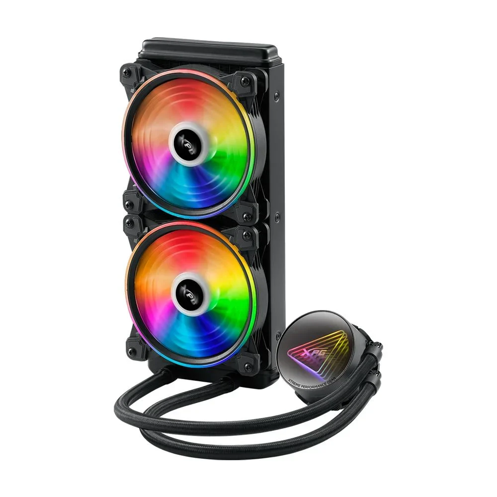 ENFRIADOR LIQUIDO XPG LEVANTE II 240 ARGB BCK vista 3