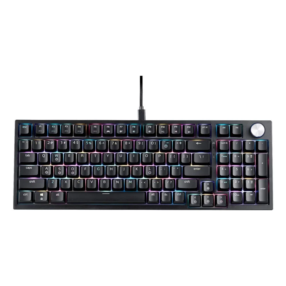 TECLADO MEC. ESP GAMING XPG SORCERER RGB 100%GHOST