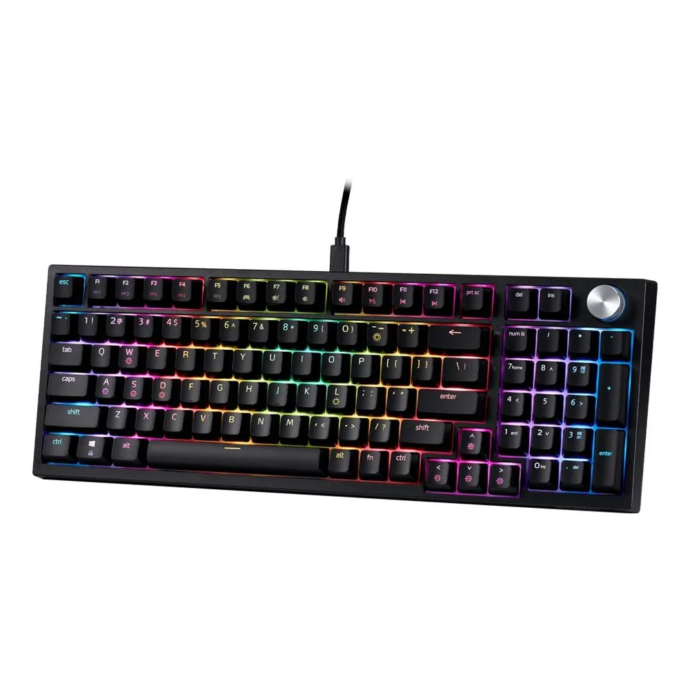 TECLADO MEC. ESP GAMING XPG SORCERER RGB 100%GHOST vista 5