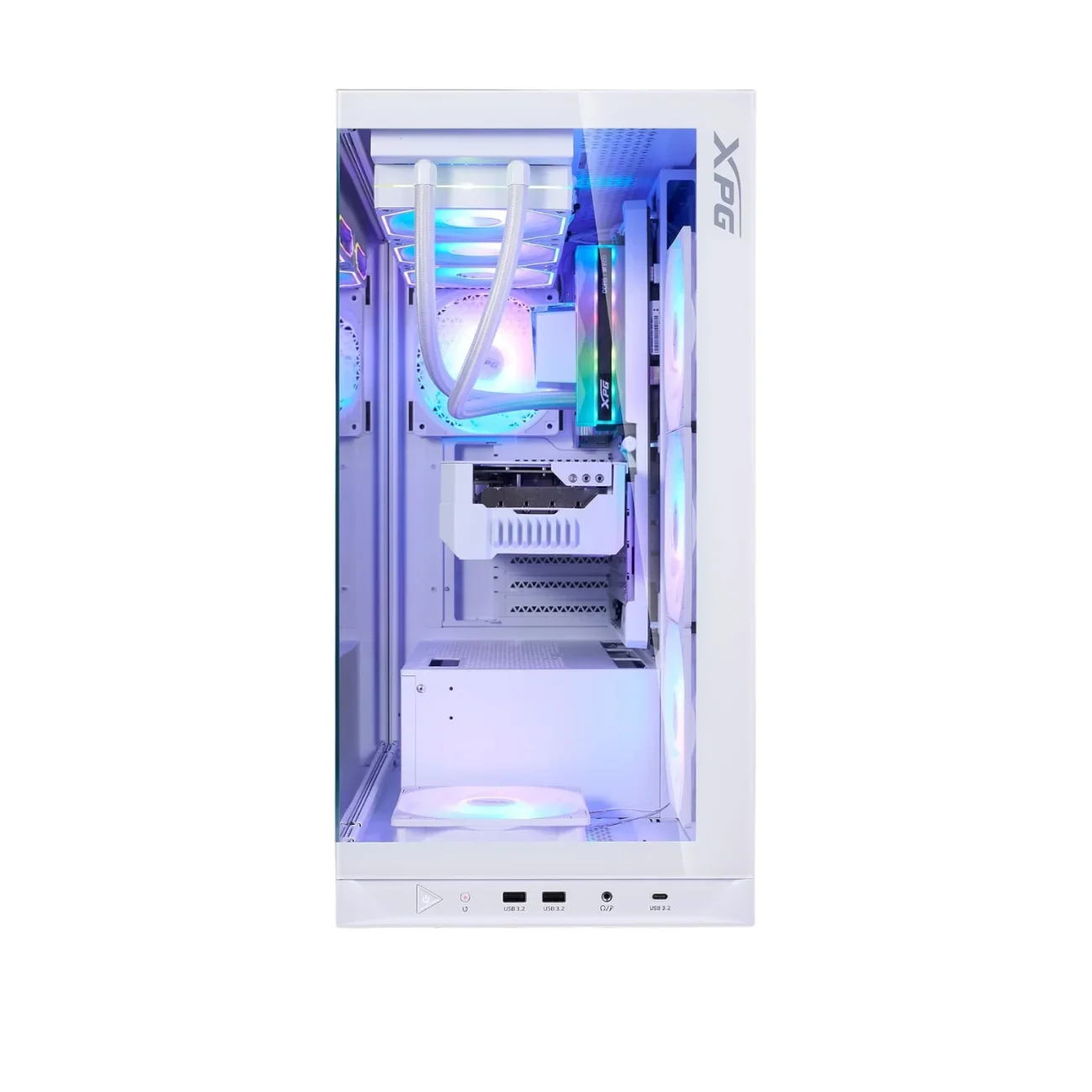 GABINETE XPG INVADER X BTF ATX 5 VENT. ARGB vista 2