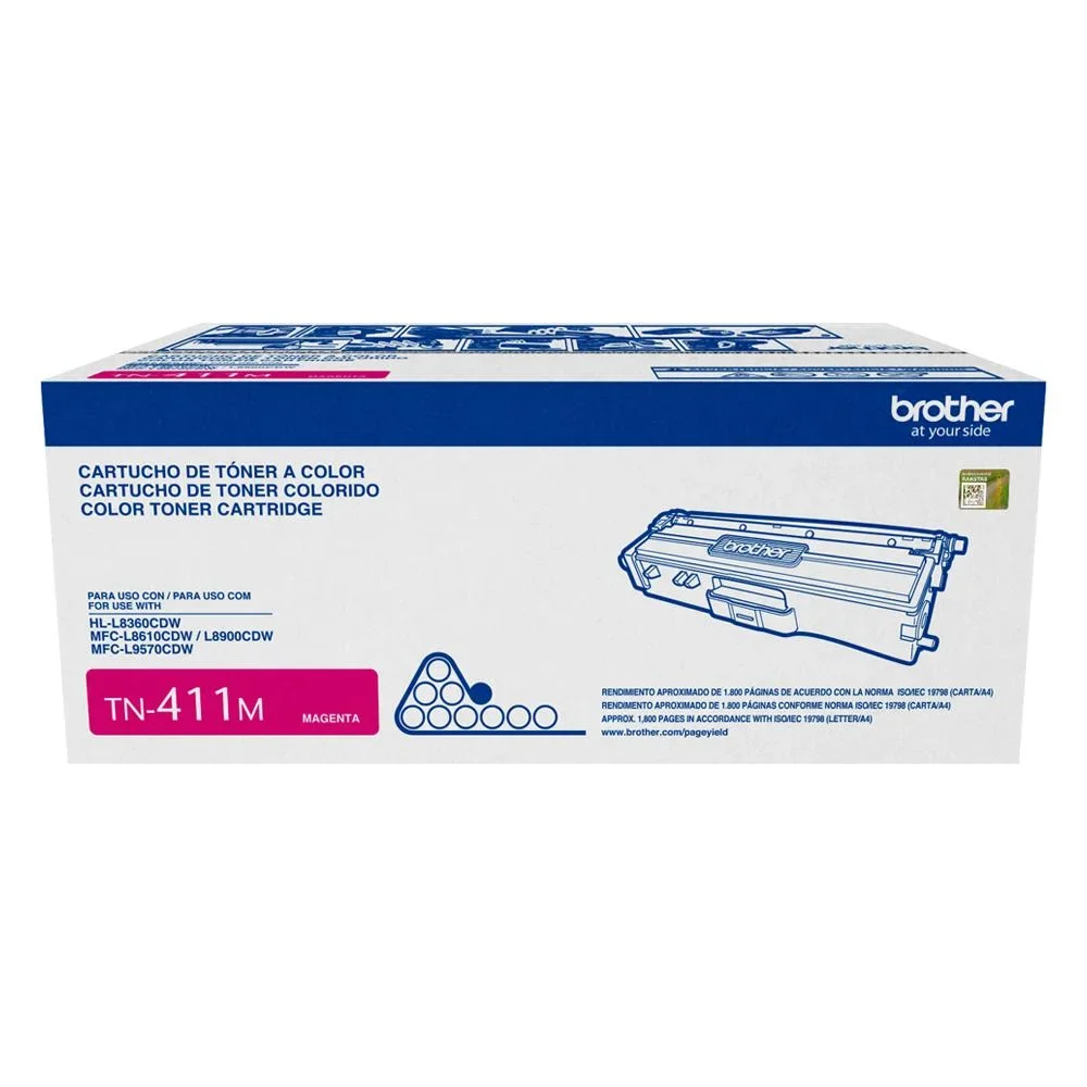 TONER BROTHER TN411M ROJO 1800 PAG