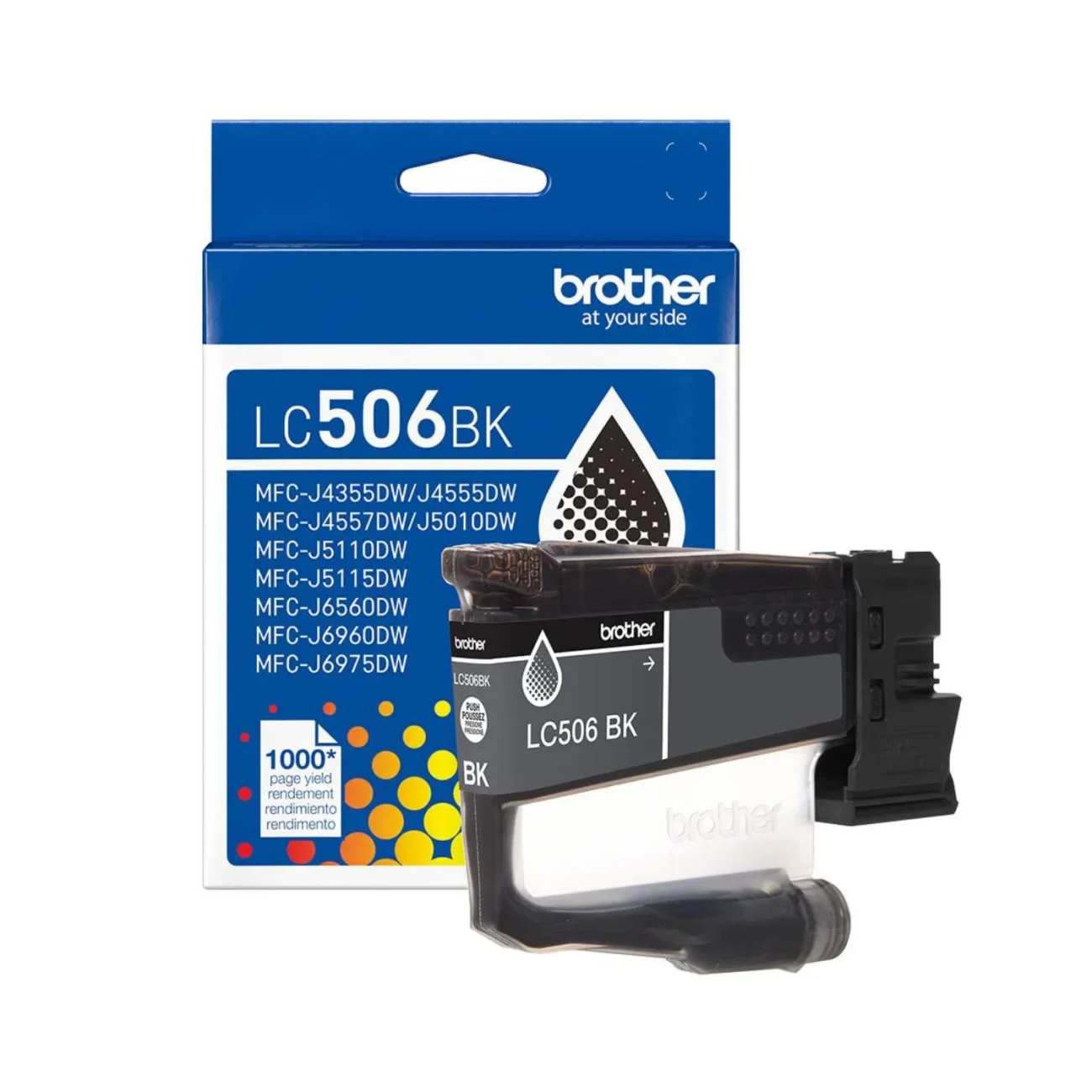 TINTA BROTHER LC506BKS 1000PGS