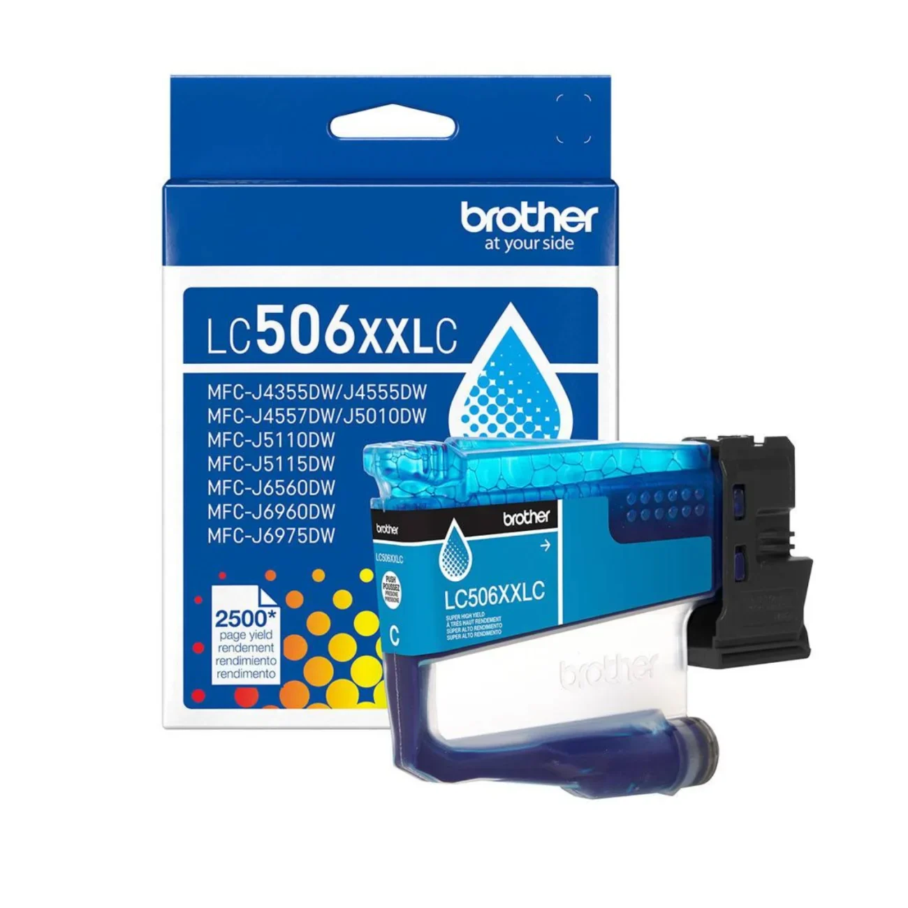 TINTA BROTHER LC506XXLCS 2500PGS
