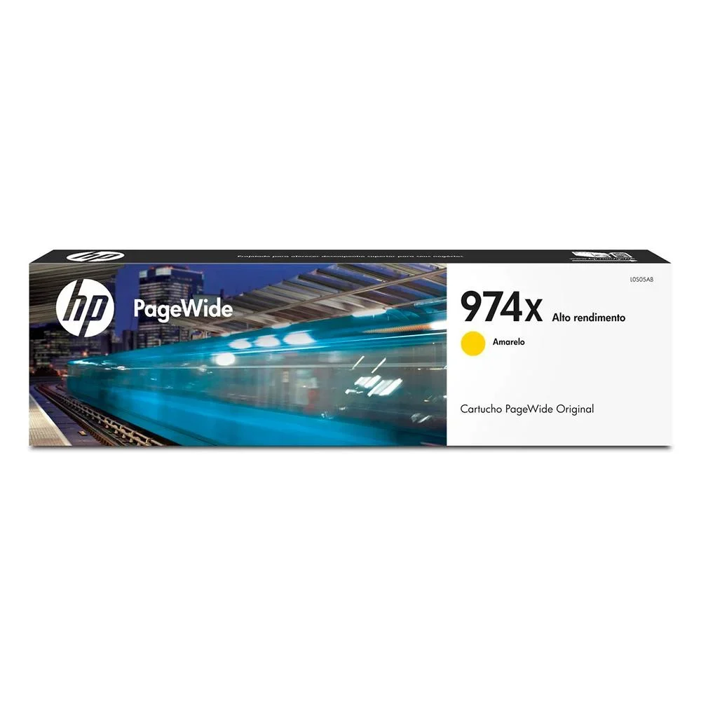 TINTA HP 974X YELLOW ORIGINAL PAGEWIDE CRTG