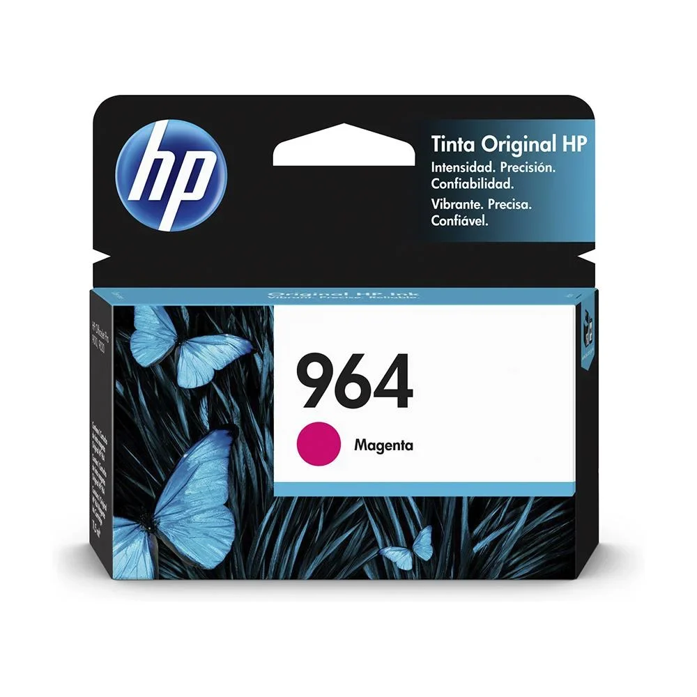 TINTA CARTUCHO ORIGINAL DE HP 964 MAGENTA