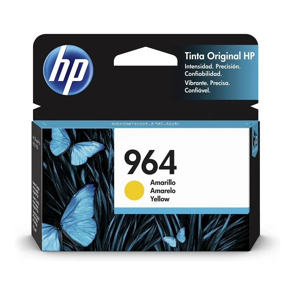 TINTA CARTUCHO ORIGINAL DE HP 964 AMARILLO